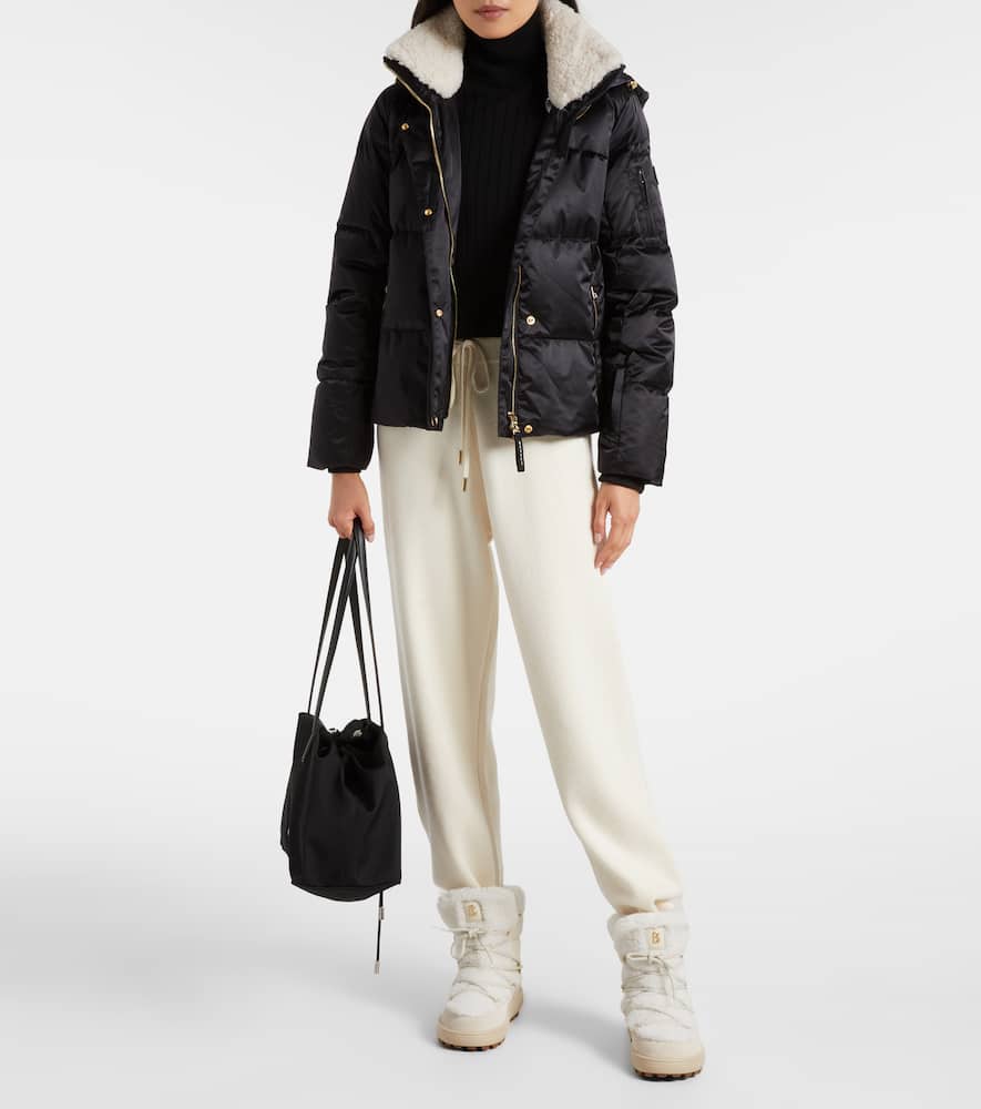 Bogner Hella Quilted Down Jacket In Black