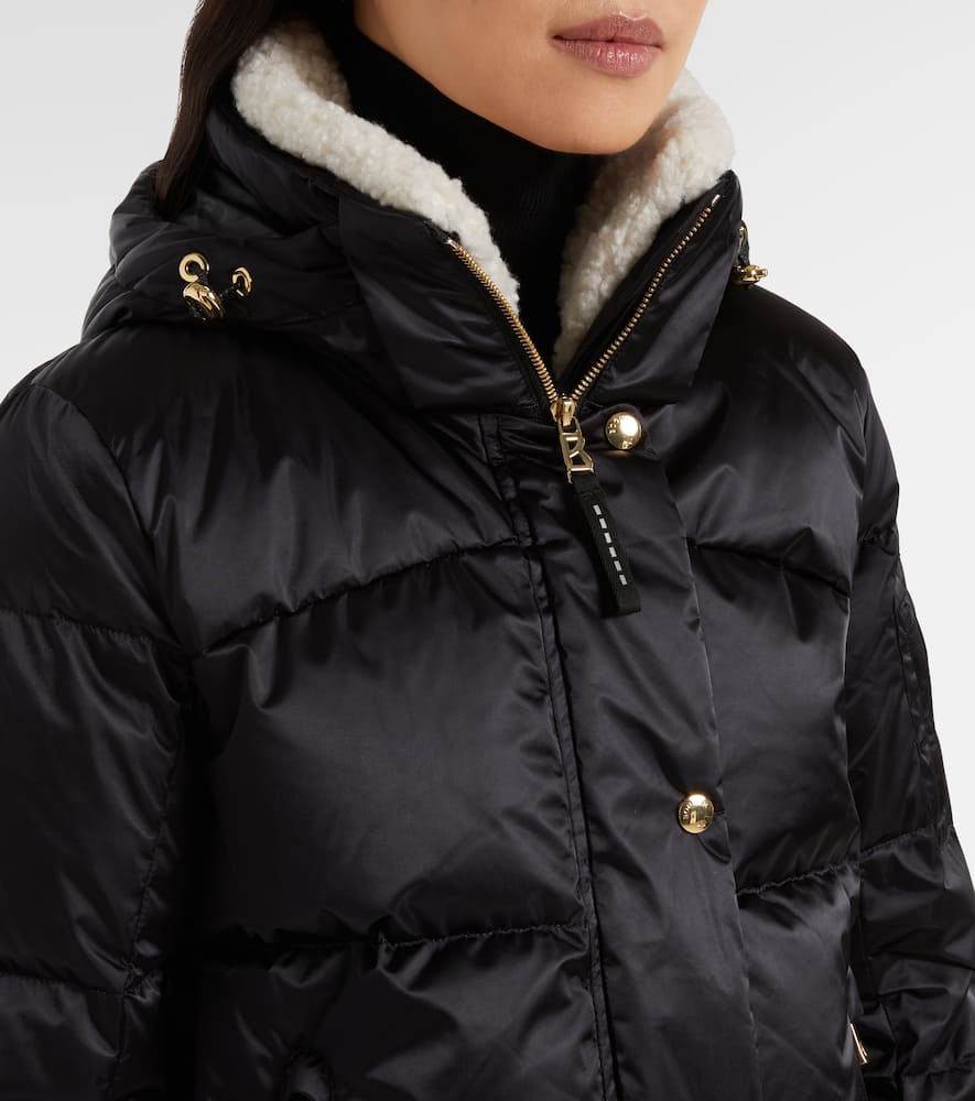 Bogner Hella Quilted Down Jacket In Black