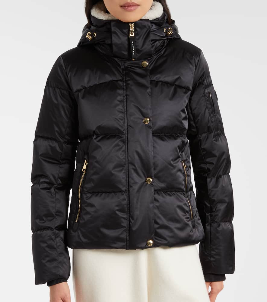 Bogner Hella Quilted Down Jacket In Black