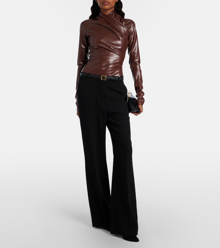  Mugler Mugler Draped Bodysuit 