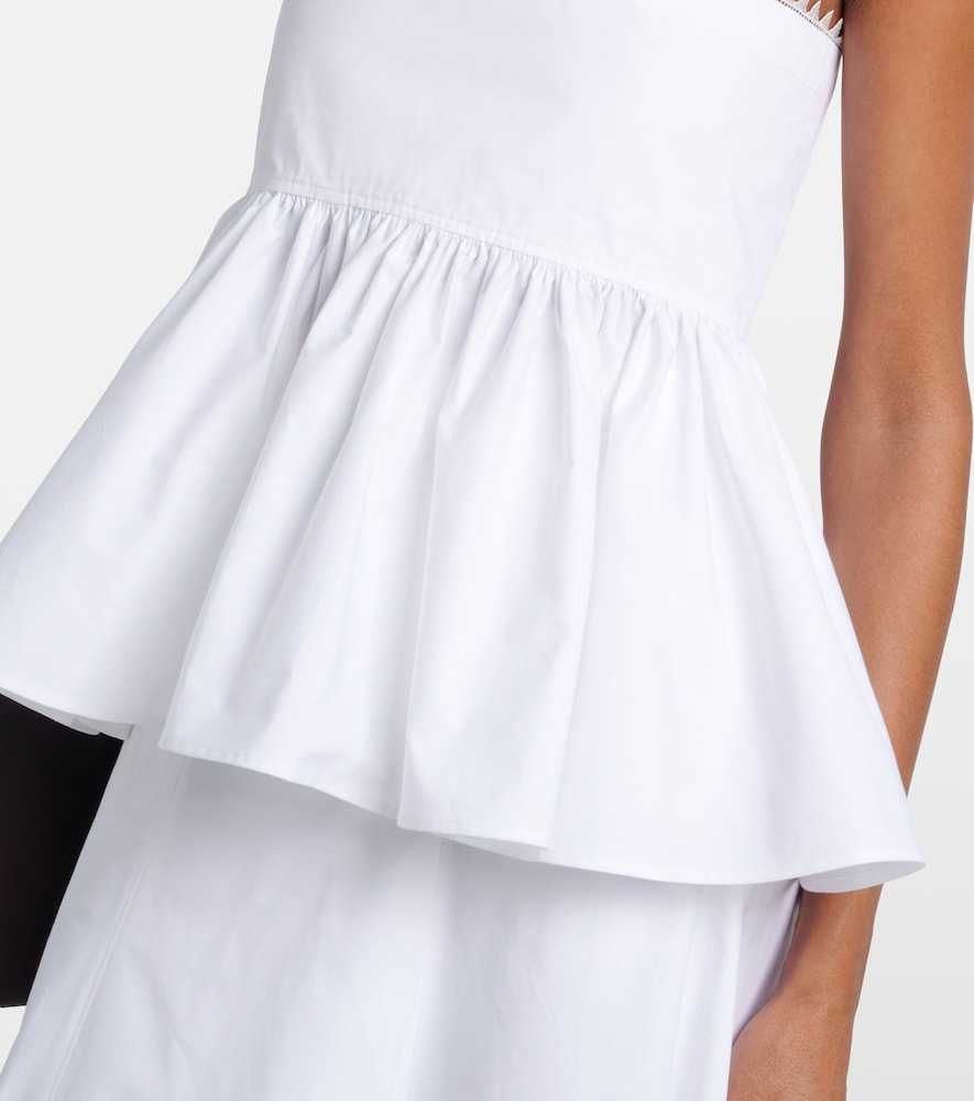 Traversin Cotton Poplin Peplum Top