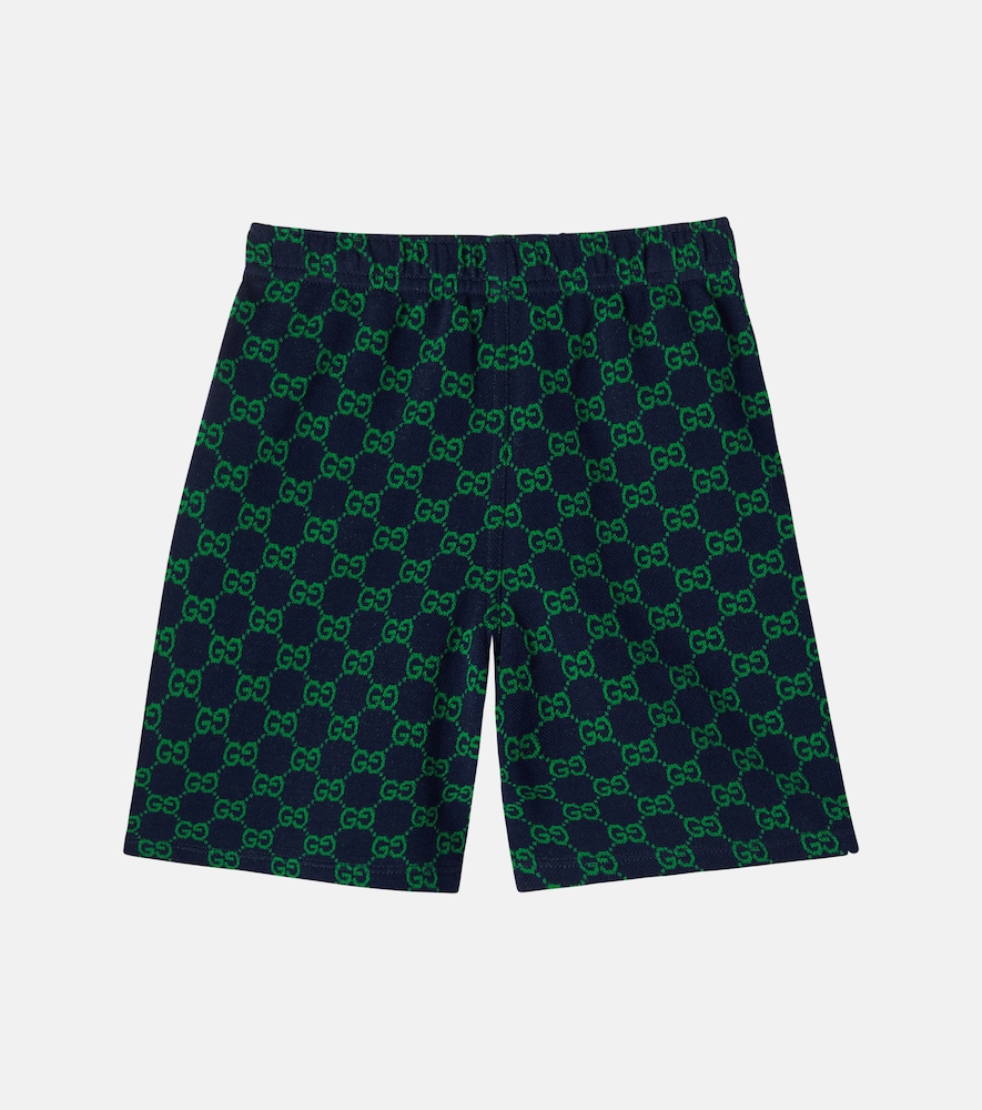  Gucci Kids Gucci Kids Shorts Gg Aus Baumwoll-canvas 