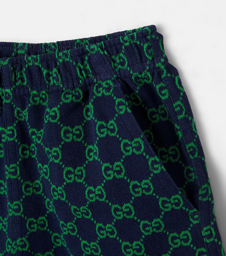  Gucci Kids Gucci Kids Shorts Gg Aus Baumwoll-canvas 