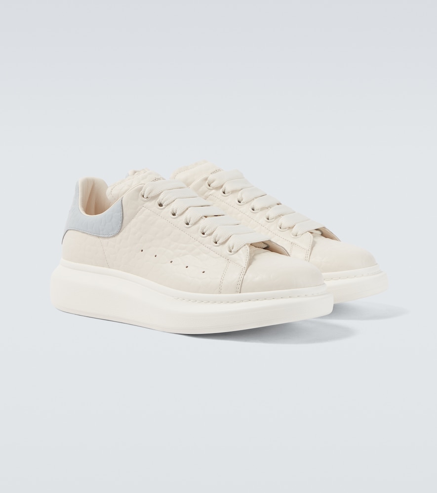 McQueen Oversized leather sneakers