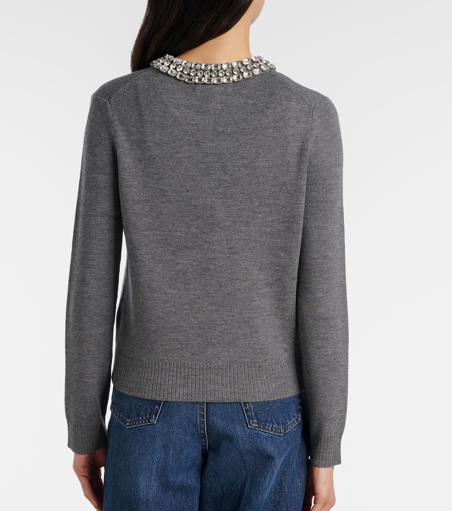  Veronica Beard Veronica Beard Cardigan Daro Aus Wolle Mit Kristallen 