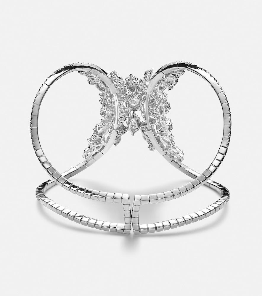  Yeprem Yeprem Armreif Aus 18kt Weißgold Mit Diamanten 