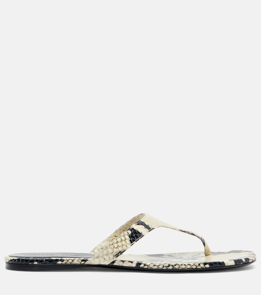  Khaite Khaite Sandalen Archer Aus Leder 