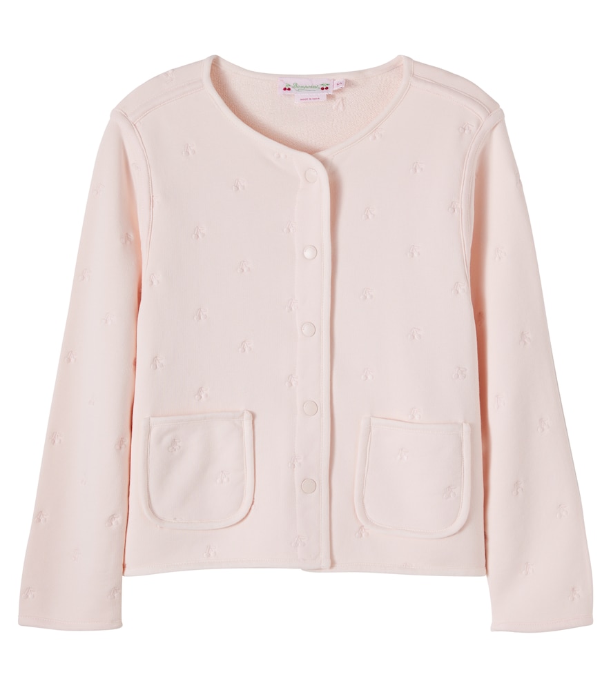 Bonpoint Pink Jeanna Embroidered Cotton Jacket Y Size 14 - Mytheresa