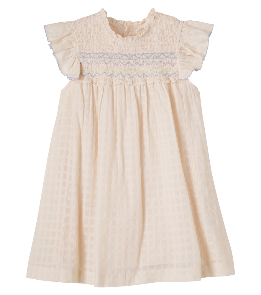 Louise Misha Aurelina Checked Cotton Dress