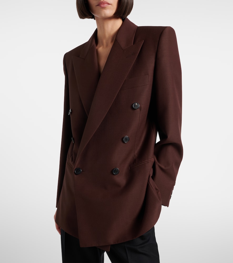  Saint Laurent Saint Laurent Blazer Aus Wolle Und Mohair 