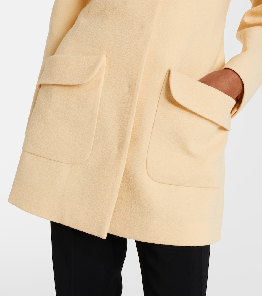 Garavani Tie-Neck Virgin Coat