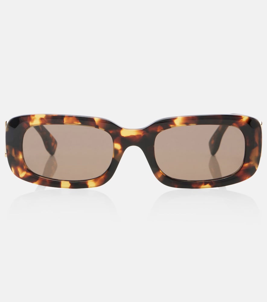 Eckige Sonnenbrille FF Diamonds