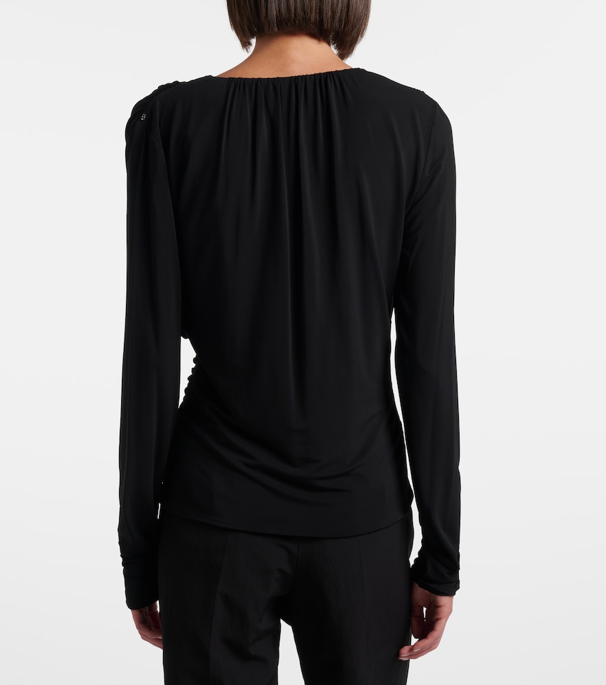  Sportmax Sportmax Ruched Crepe Top 