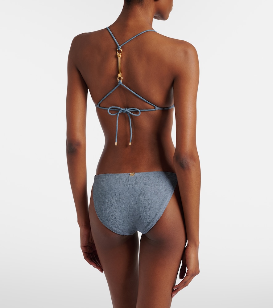  Vix Paula Hermanny Vix Paula Hermanny Nika Embellished Triangle Bikini Top 