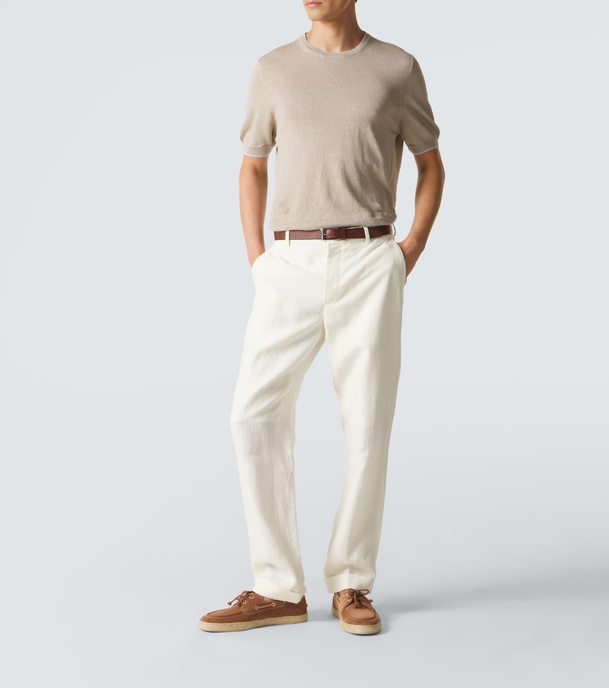  Fedeli Fedeli Pullover Aus Leinen Und Baumwolle 