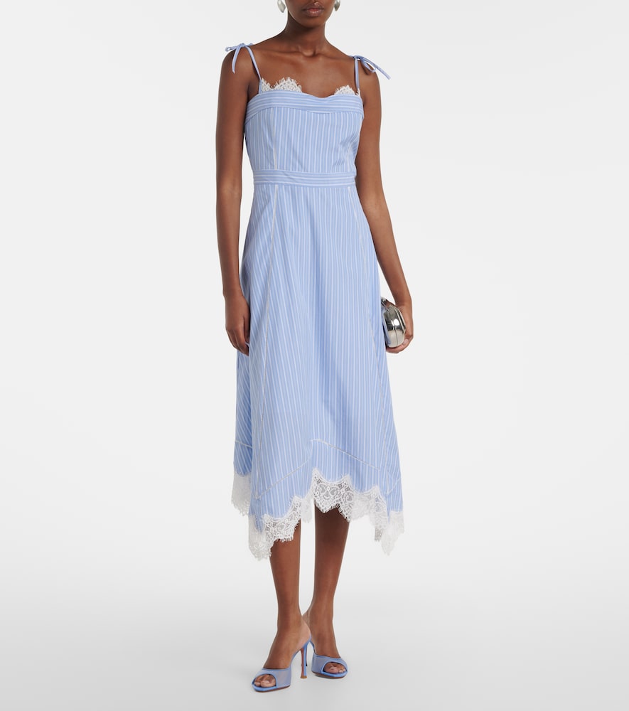 Simkhai Simkhai Midikleid Avaleigh Aus Baumwolle 