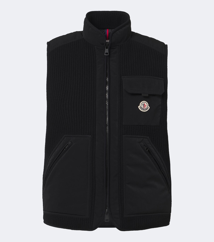 Moncler Doudoune sans manches Lenevra en laine mlange 1250 €