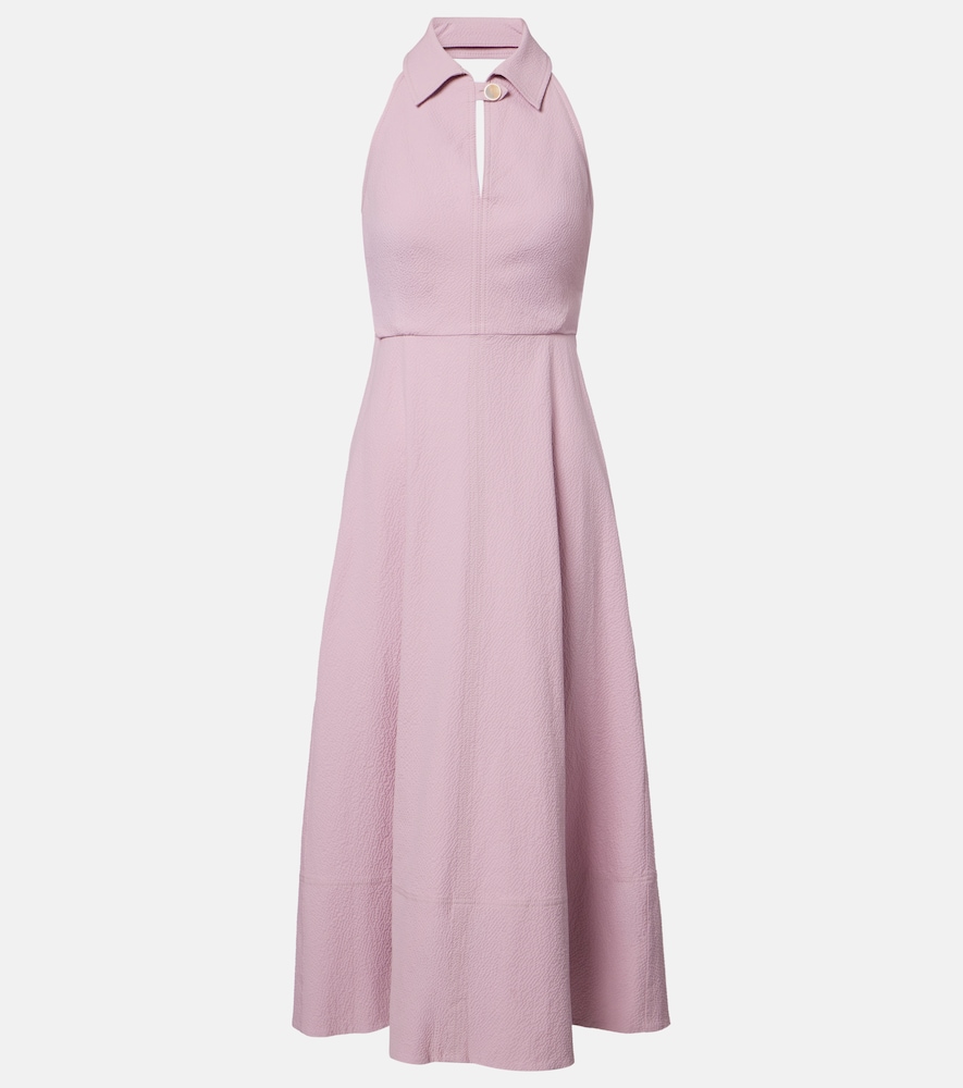 Veronica Beard Mackey cotton-blend midi dress