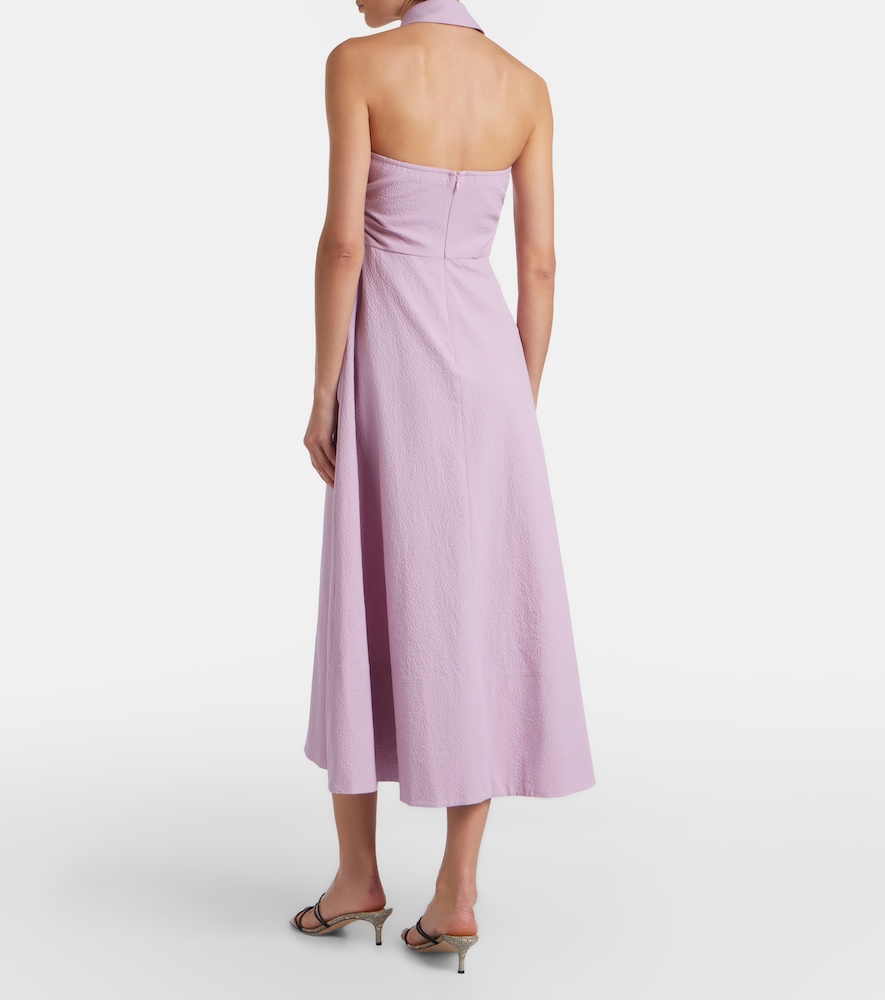 Mackey Cotton-Blend Midi Dress