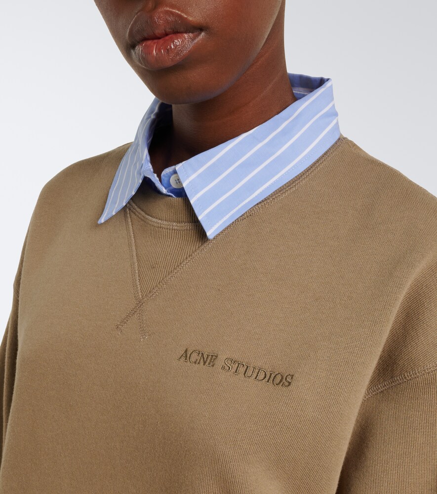 Layered Cotton Jersey Sweatshirt