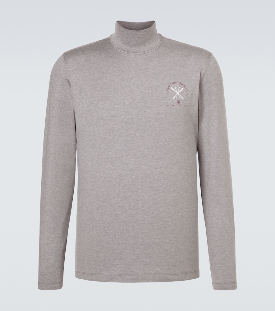 BRUNELLO CUCINELLI Brunello Cucinelli Silk ski sweatshirt