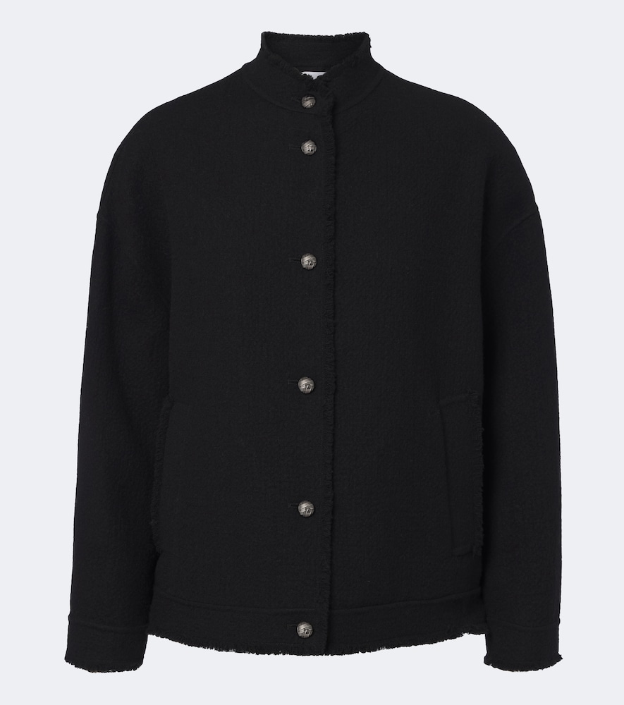 Jacke aus Schurwolle