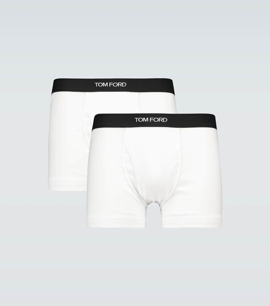 Stretch-cotton boxer briefs