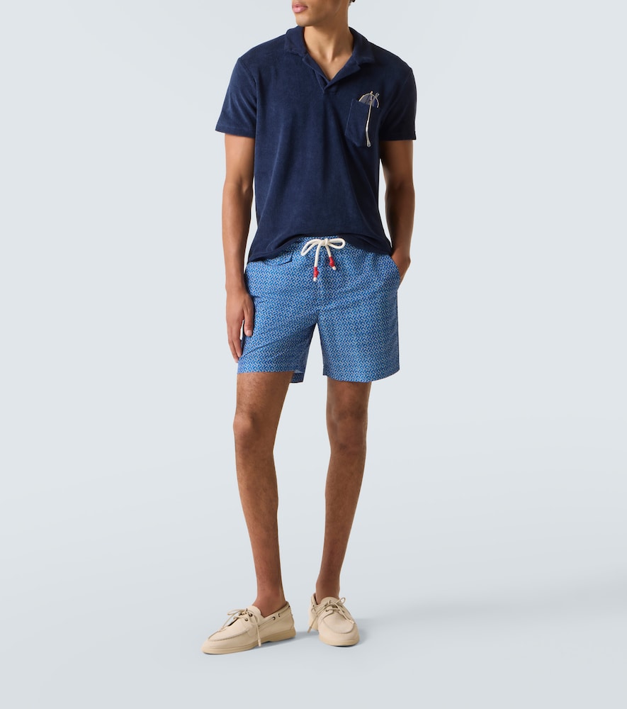  Orlebar Brown Orlebar Brown Polohemd Aus Frottee 