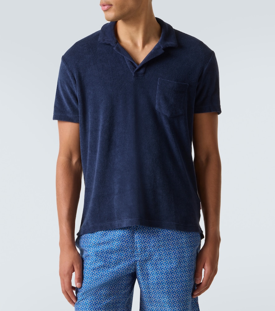  Orlebar Brown Orlebar Brown Polohemd Aus Frottee 