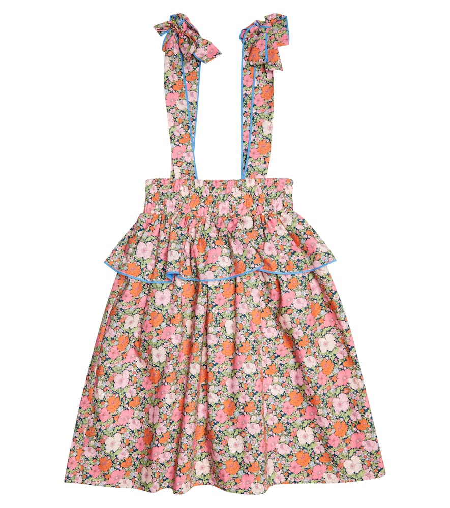 Paade Mode Bella tie-trimmed floral cotton dress