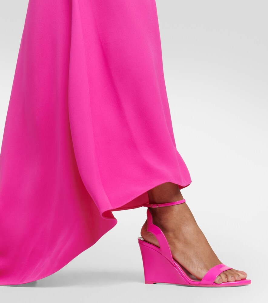 Patent Leather Wedge