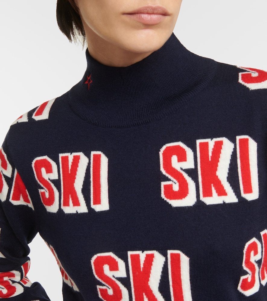  Perfect Moment Perfect Moment Wool Jacquard Turtleneck Sweater 
