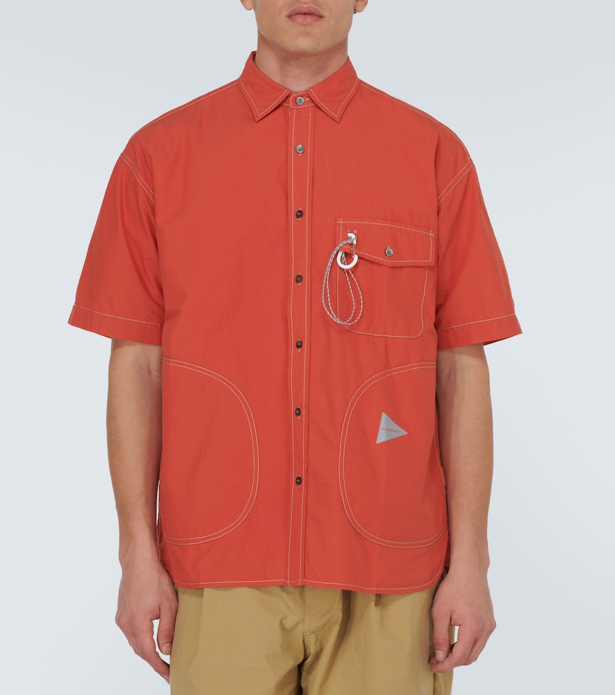 And Wander And Wander Cotton-blend Shirt 