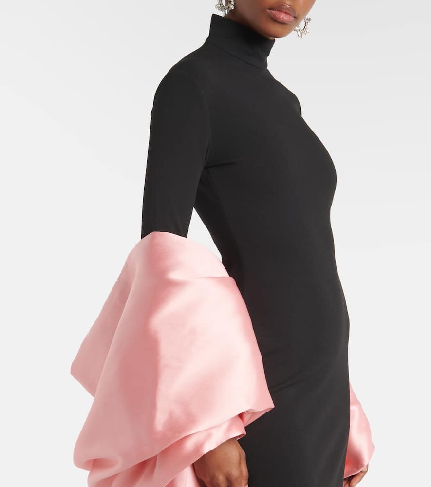 Solace London Lyana Gown In Pink