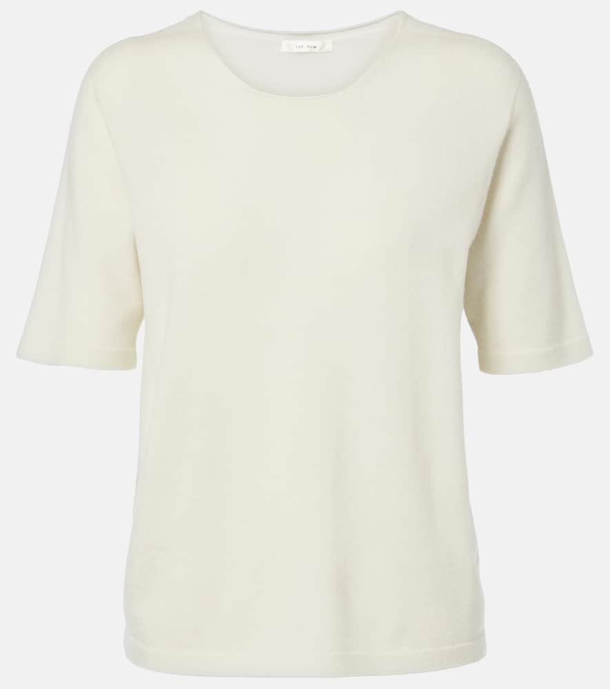 The Row Ipar Cashmere Top In Green