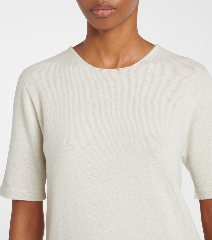 The Row Ipar Cashmere Top In Green