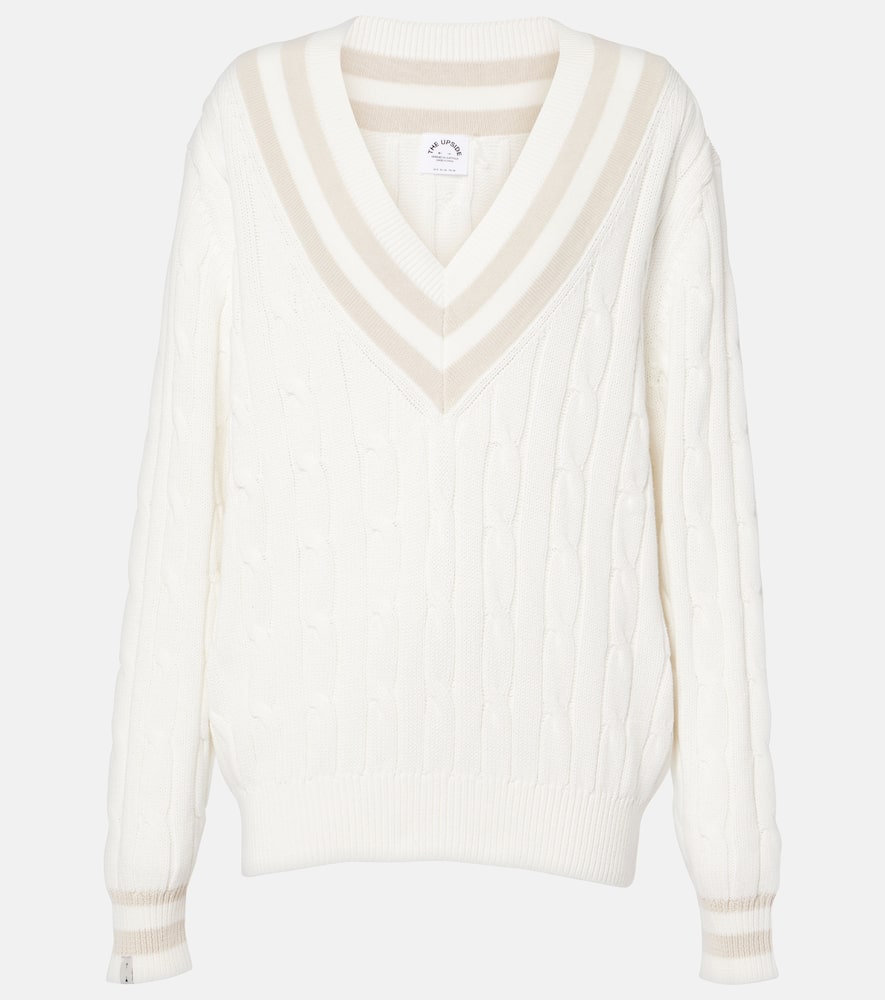 The Upside Pullover Louie Aus Baumwolle In Weiss
