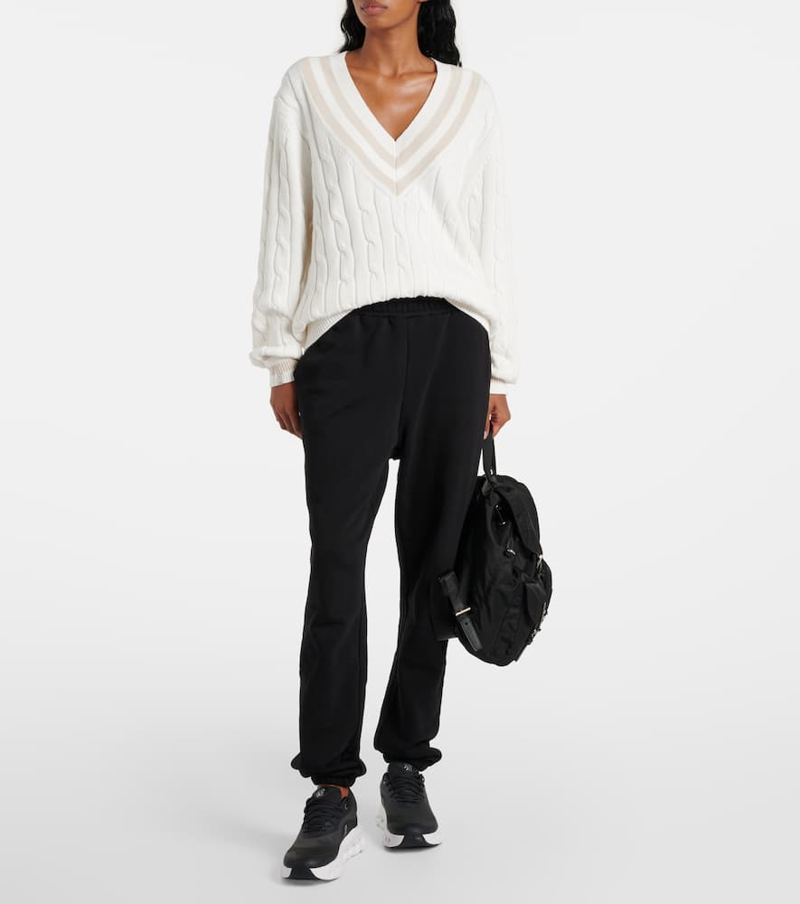 The Upside Pullover Louie Aus Baumwolle In Weiss