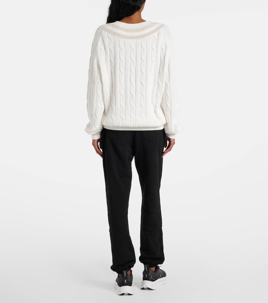 The Upside Pullover Louie Aus Baumwolle In Weiss