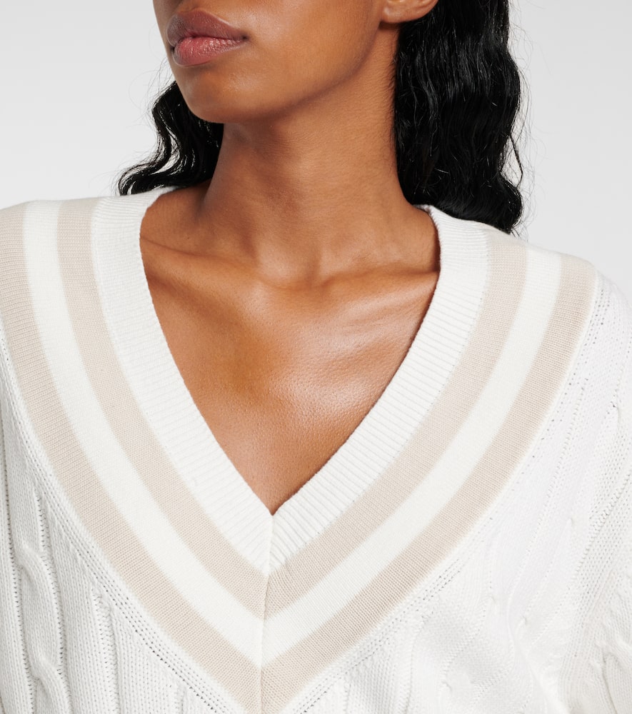 The Upside Pullover Louie Aus Baumwolle In Weiss
