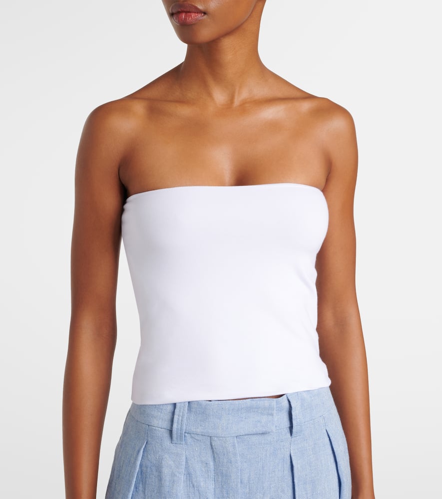 Brunello Cucinelli Tank Top In Bianco