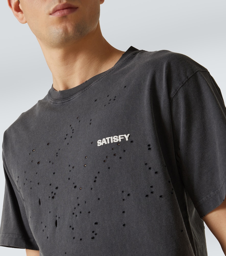 SATISFY MOTHTECH COTTON JERSEY T-SHIRT