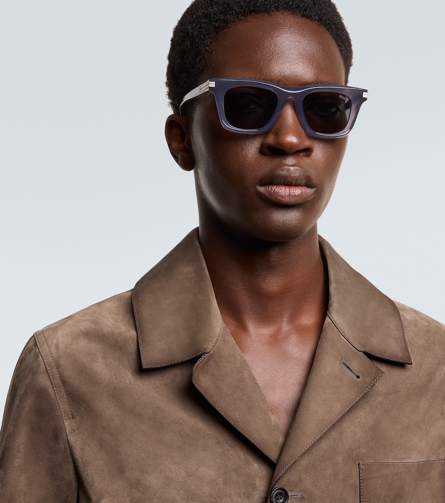  Zegna Zegna Eckige Sonnenbrille 