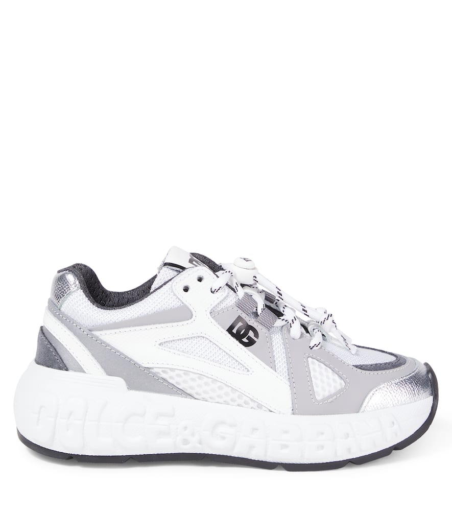 Dolce & Gabbana Chunky-sole Sneakers In Gray
