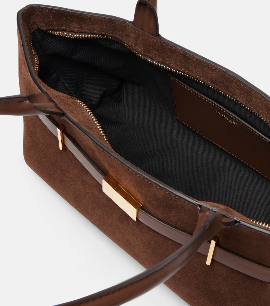Demellier New York Suede Shoulder Bag
