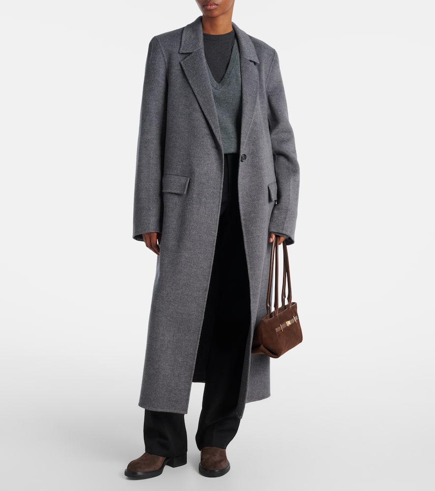 Demellier New York Suede Shoulder Bag
