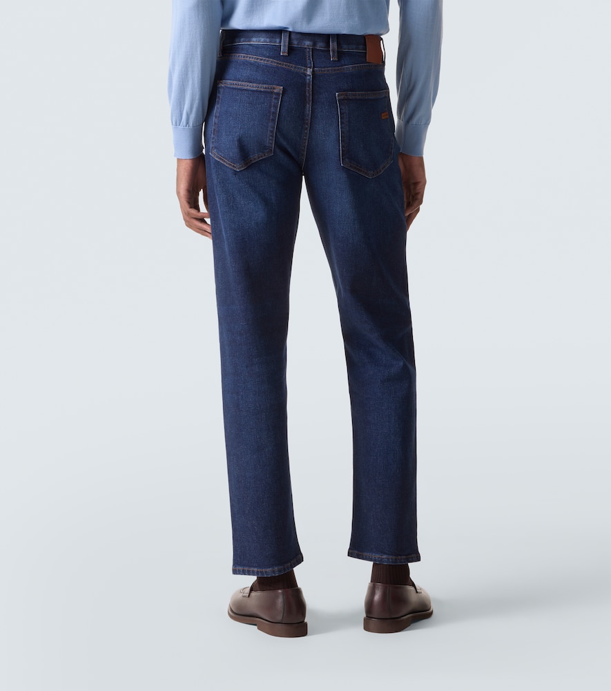  Zegna Zegna Mid-rise Slim Jeans 