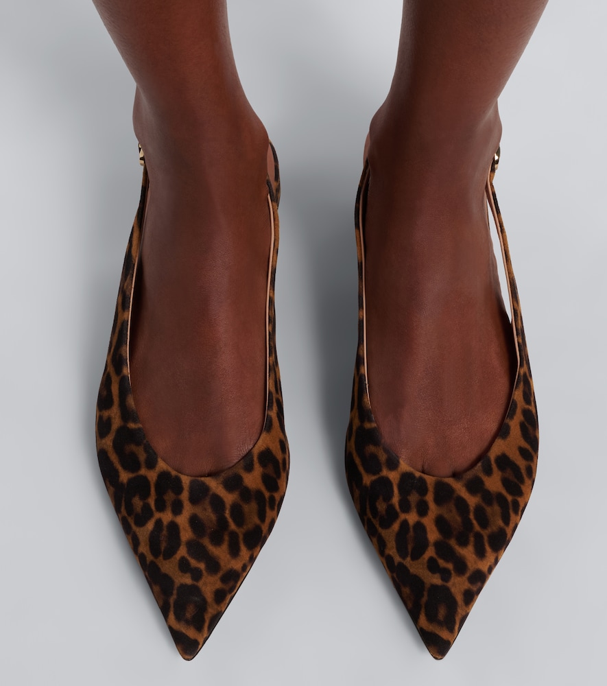 Robbie Leopard-Print Slingback