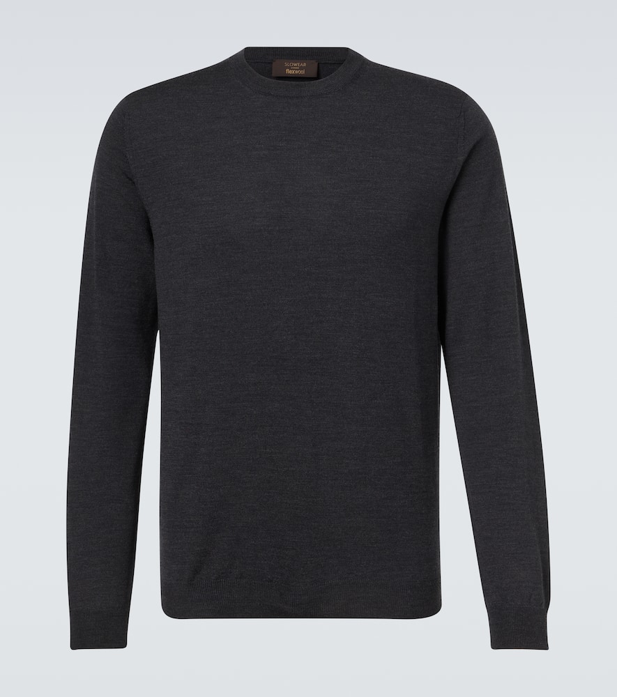 Slowear Wool-blend Sweater In Black