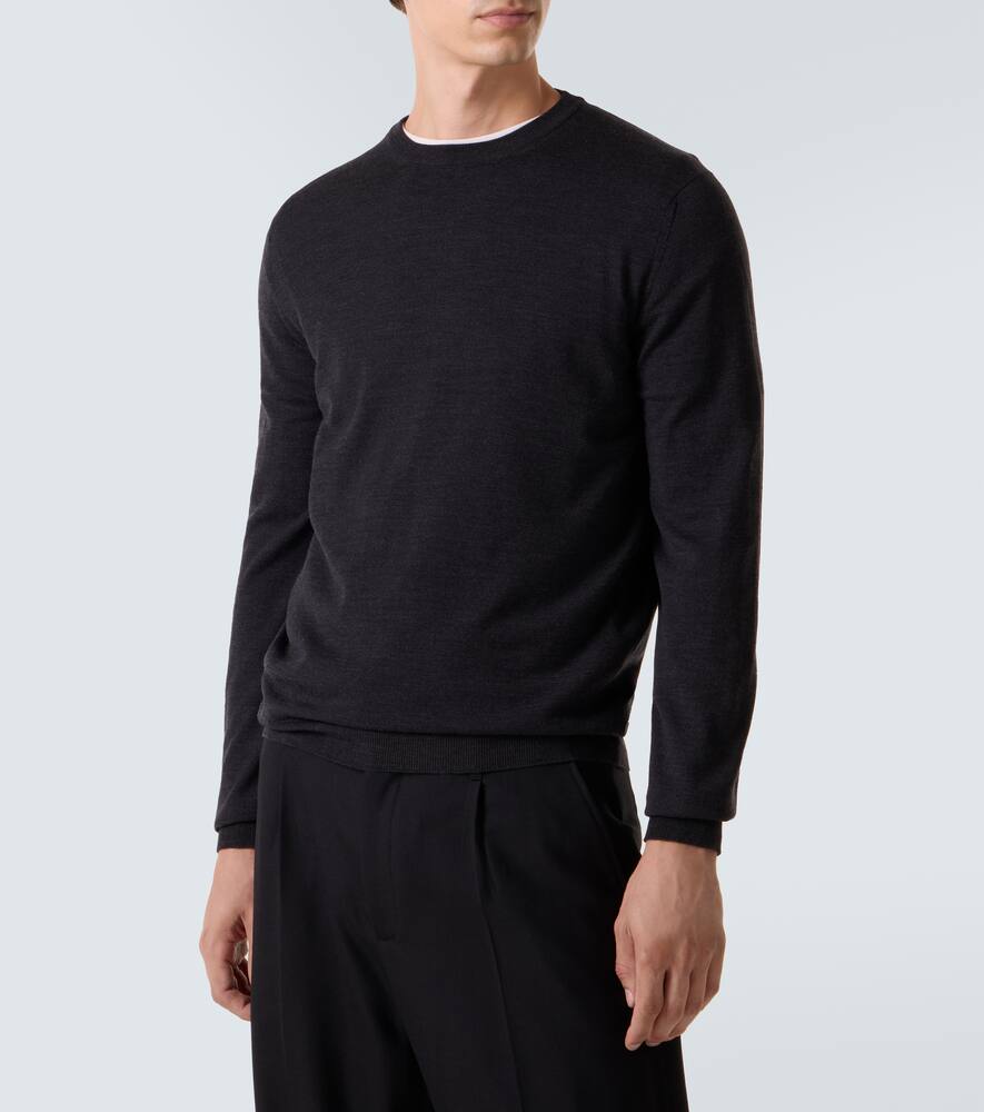 Slowear Wool-blend Sweater In Black